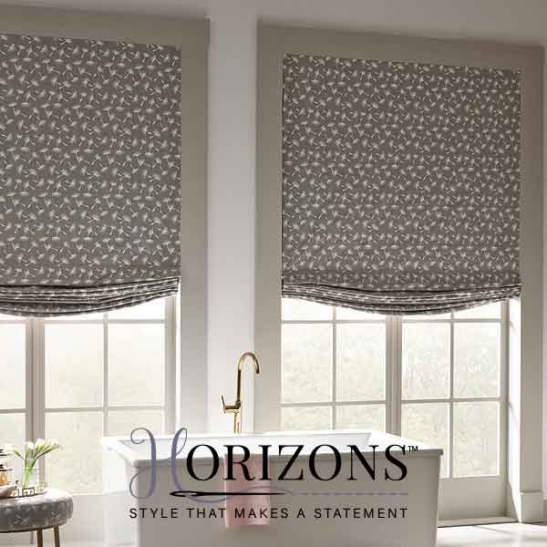 Horizons Teardrop shades: elegant, customizable window treatments with timeless style and function.