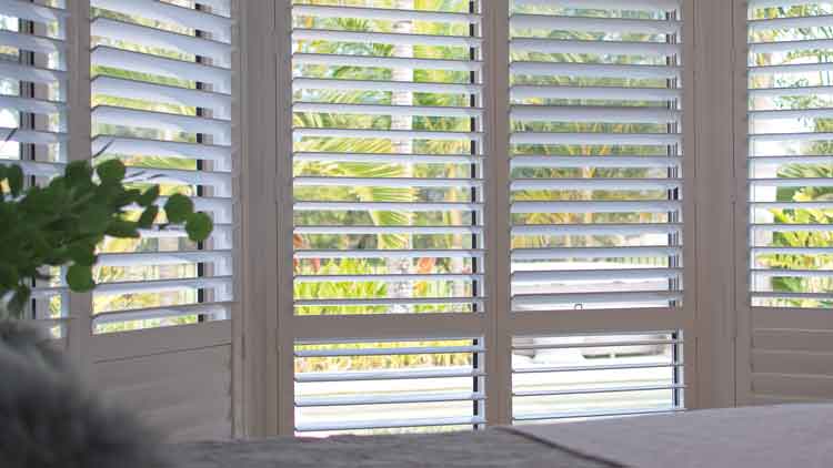 Versatile shutters from The Fabric Source: perfect window treatments for any room or space.