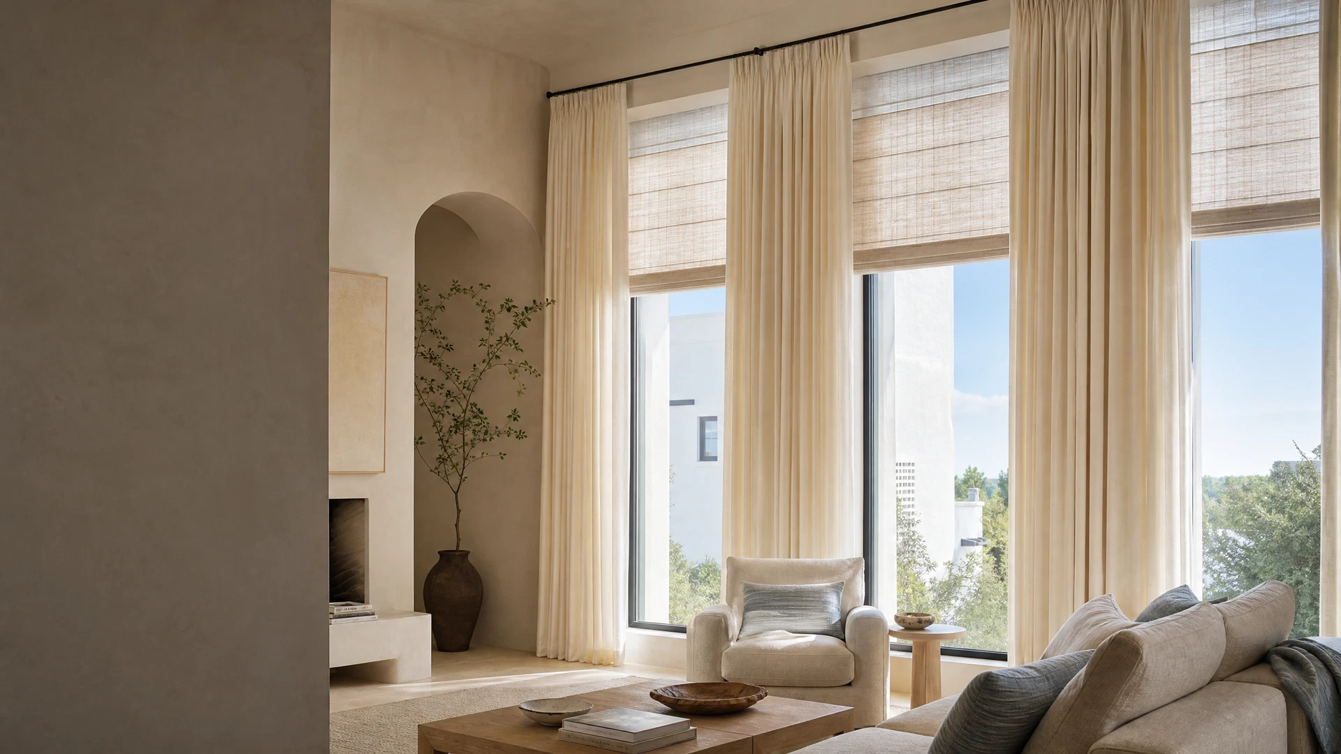 Architectural interior layers